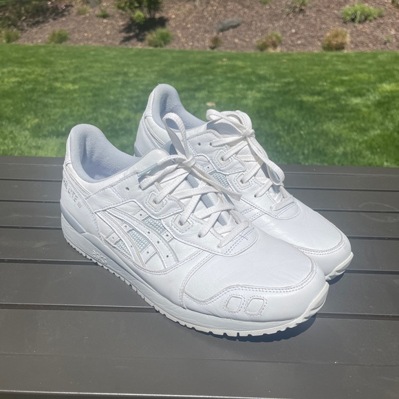 Asics Other - ASICS GEL-LYTE III ‘WHITE LEATHER’ MENS SIZE 10
